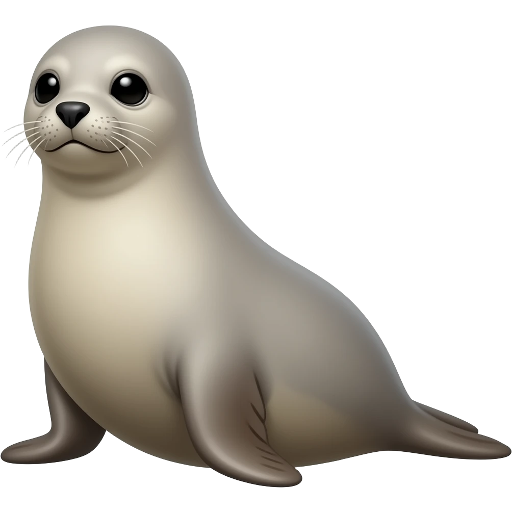 a picure of a seal emoji