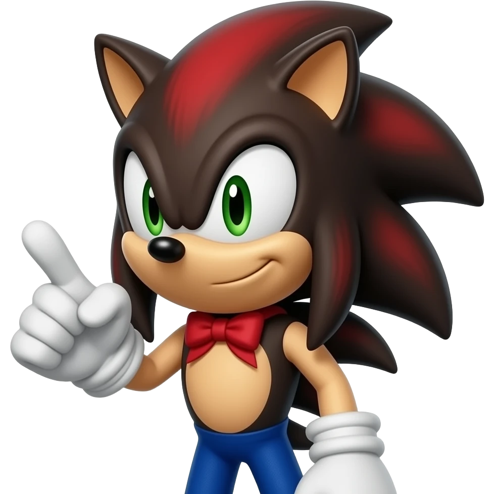 Knuckles making contact emoji