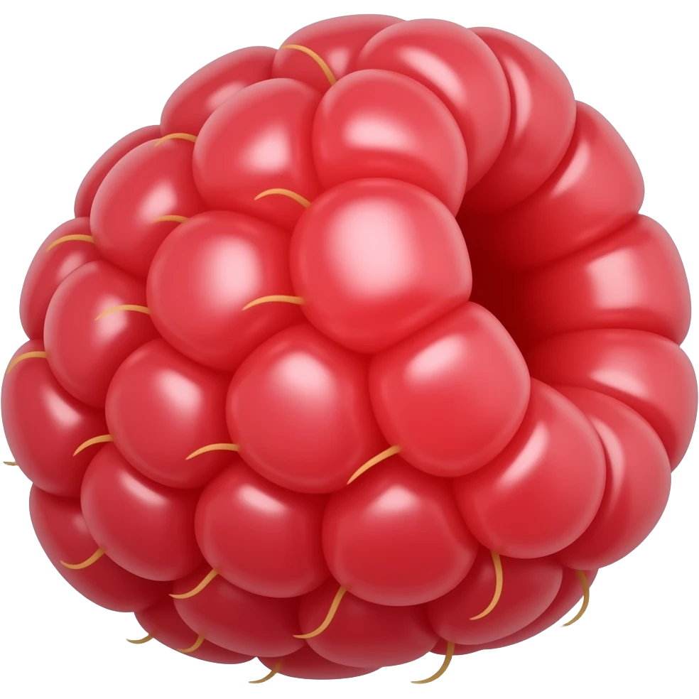 Raspberry emoji