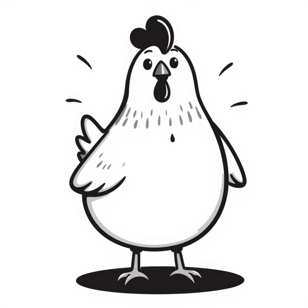 Chicken emoji