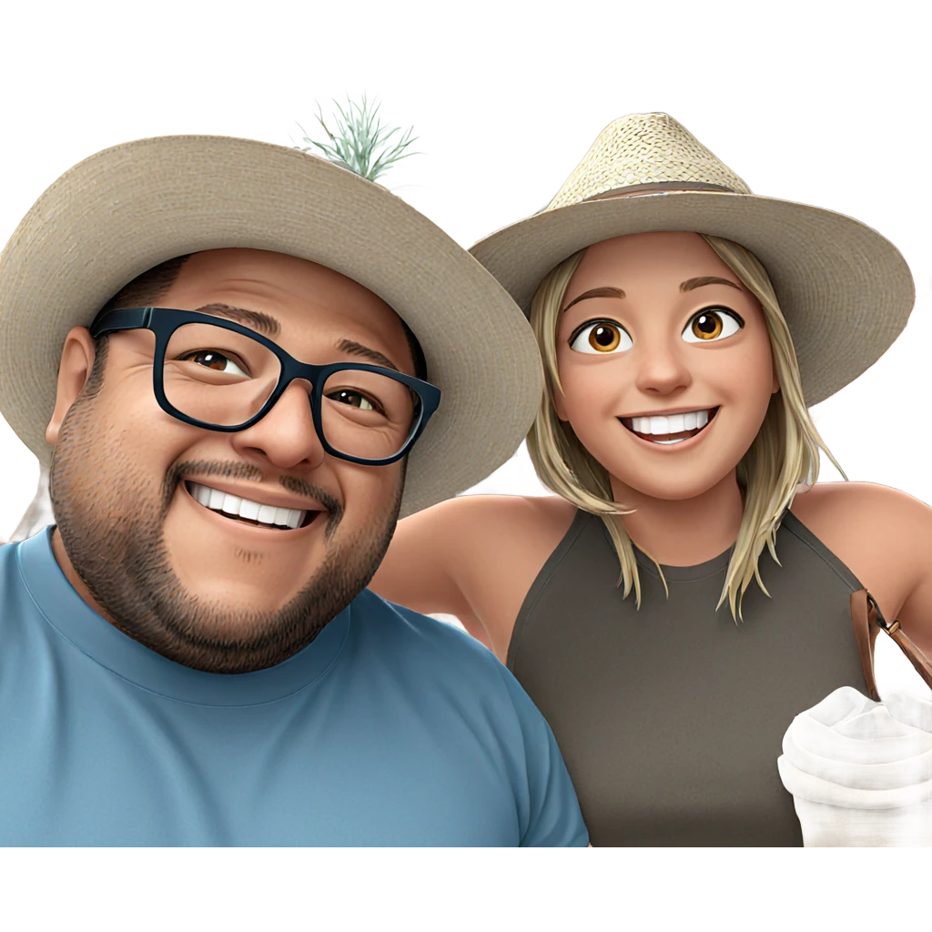 smiling girl with boys outdoors emoji