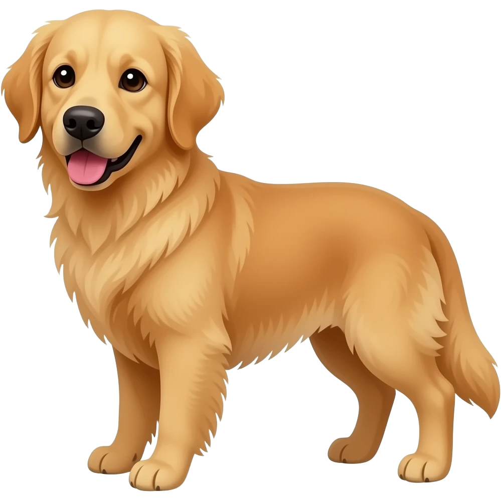 Golden retriever emoji