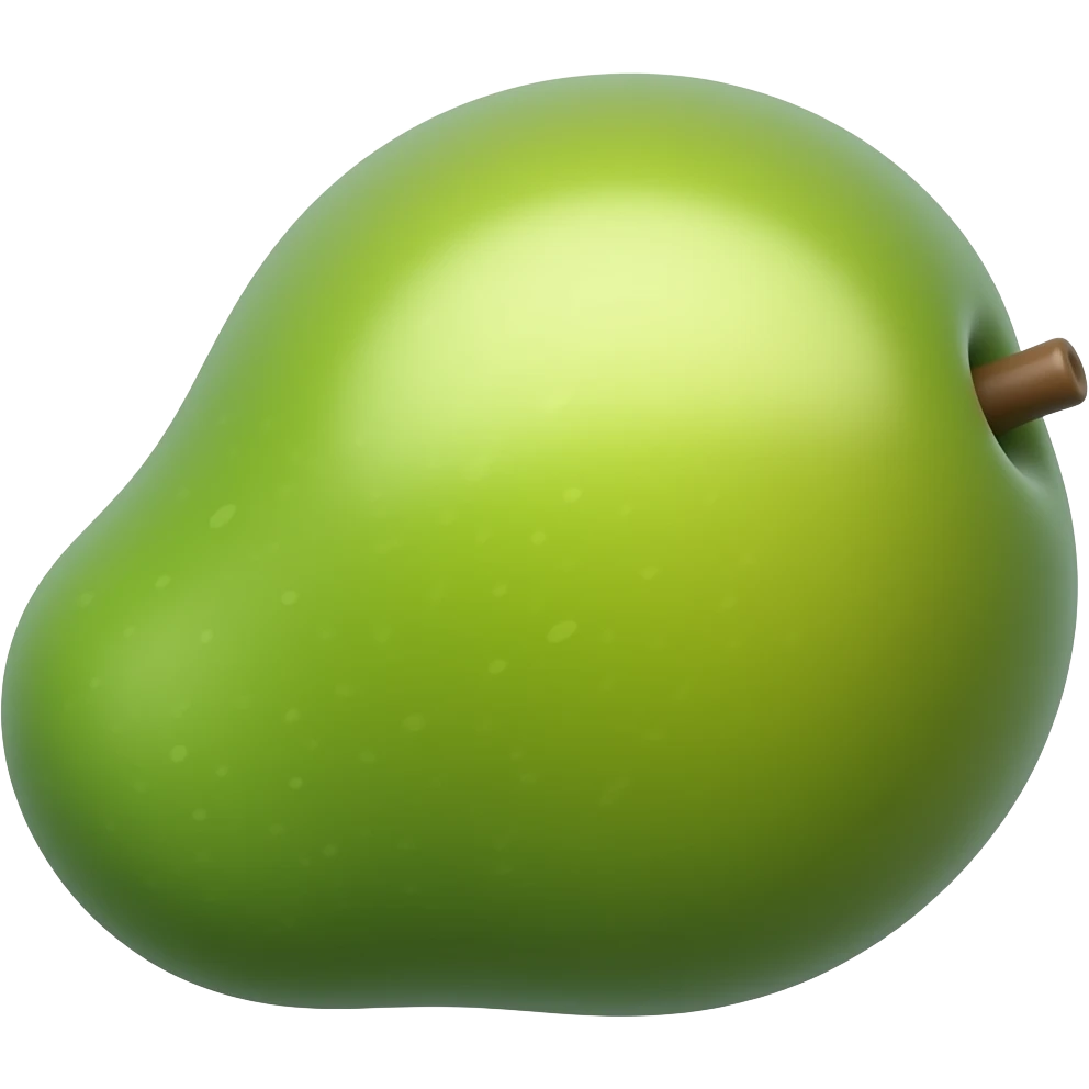 green mango emoji