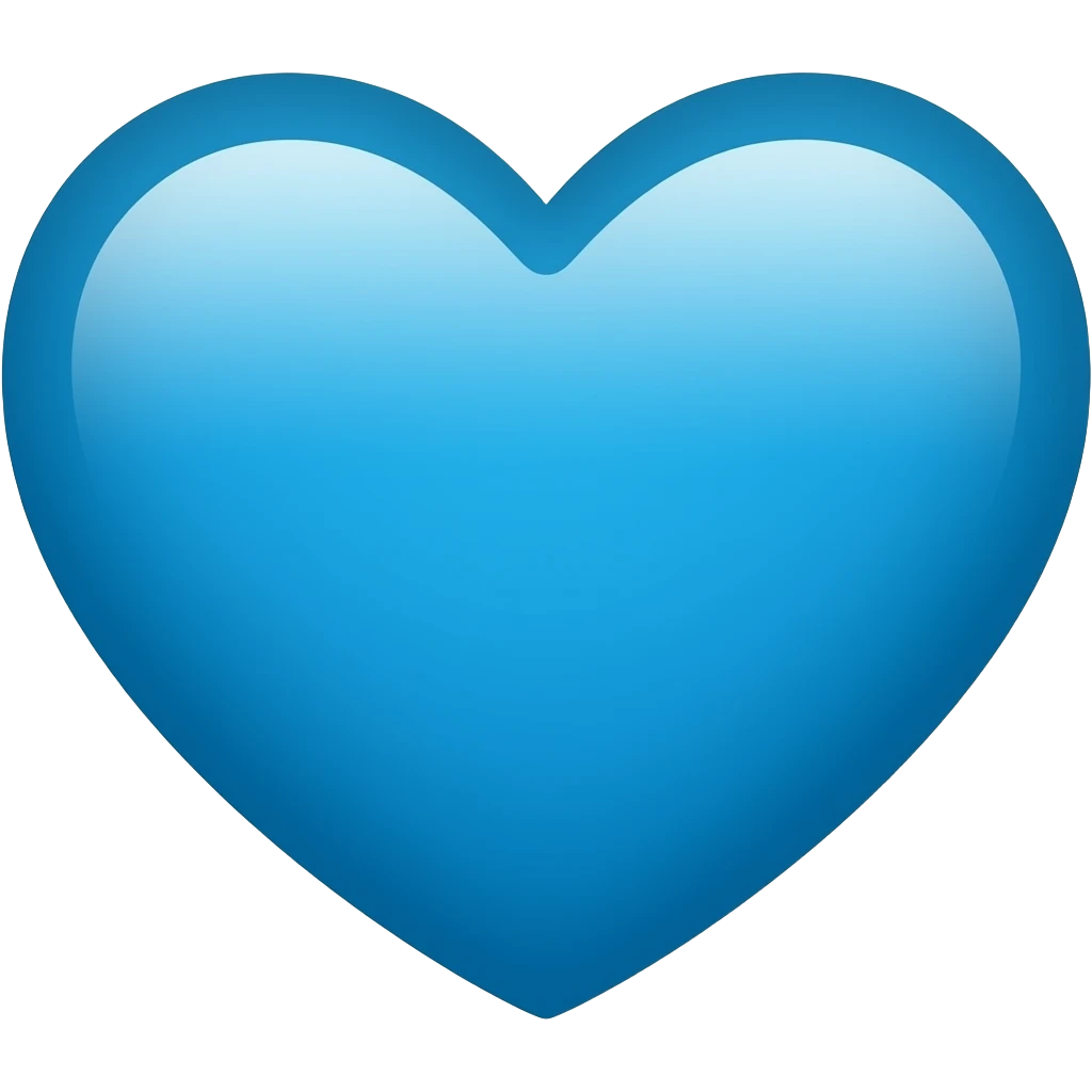 Make it blue and emoji I can use on instagram emoji