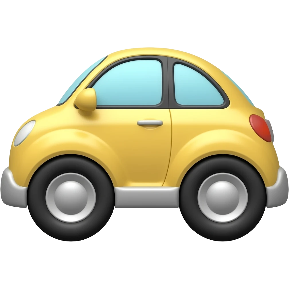 Baby car emoji
