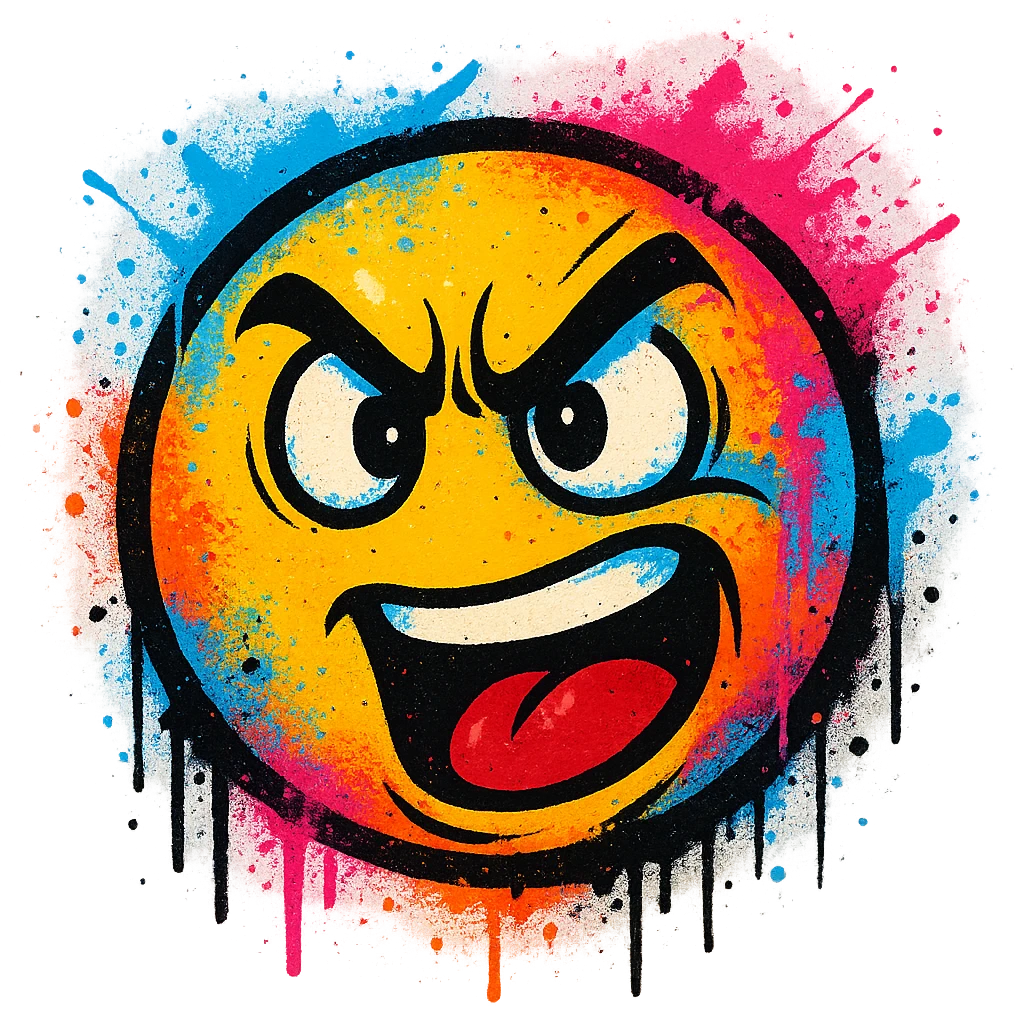 graffiti emoji emoji