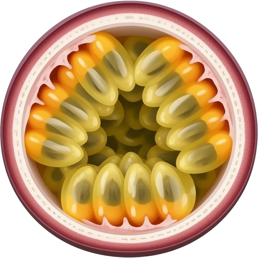 Passion fruit emoji emoji