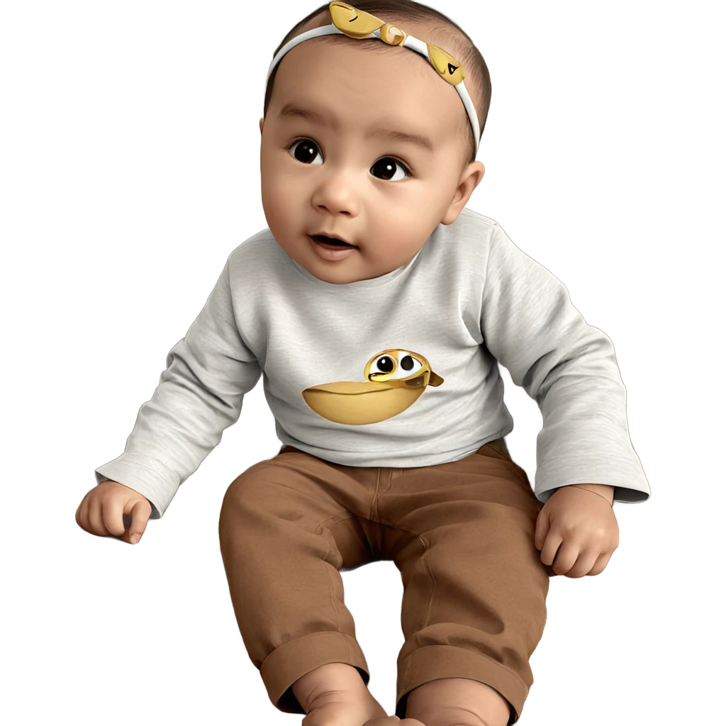 realistic portrait of a child emoji