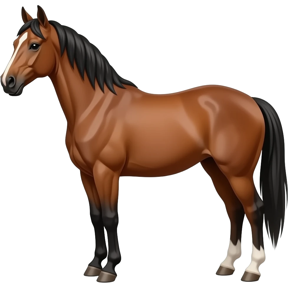 Caballo pinto emoji