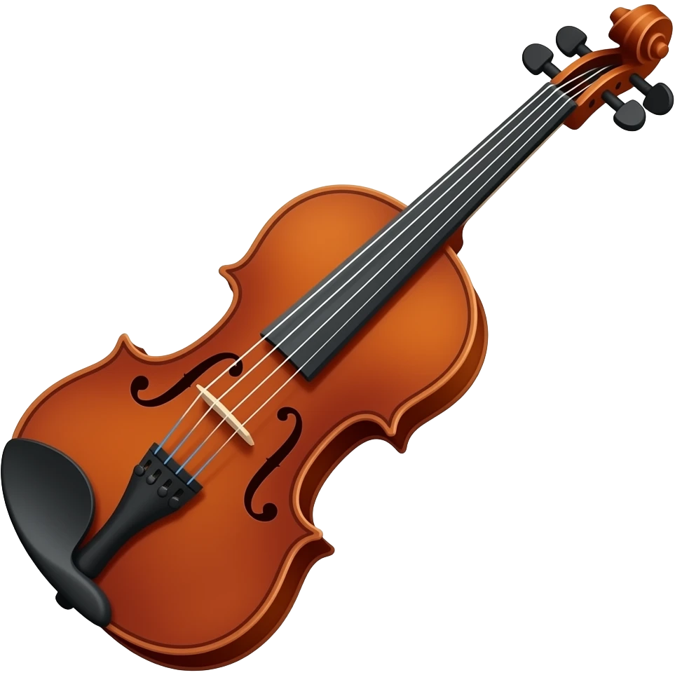 Red electric violin emoji