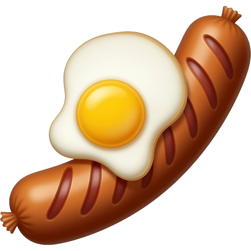 breakfast sausage emoji
