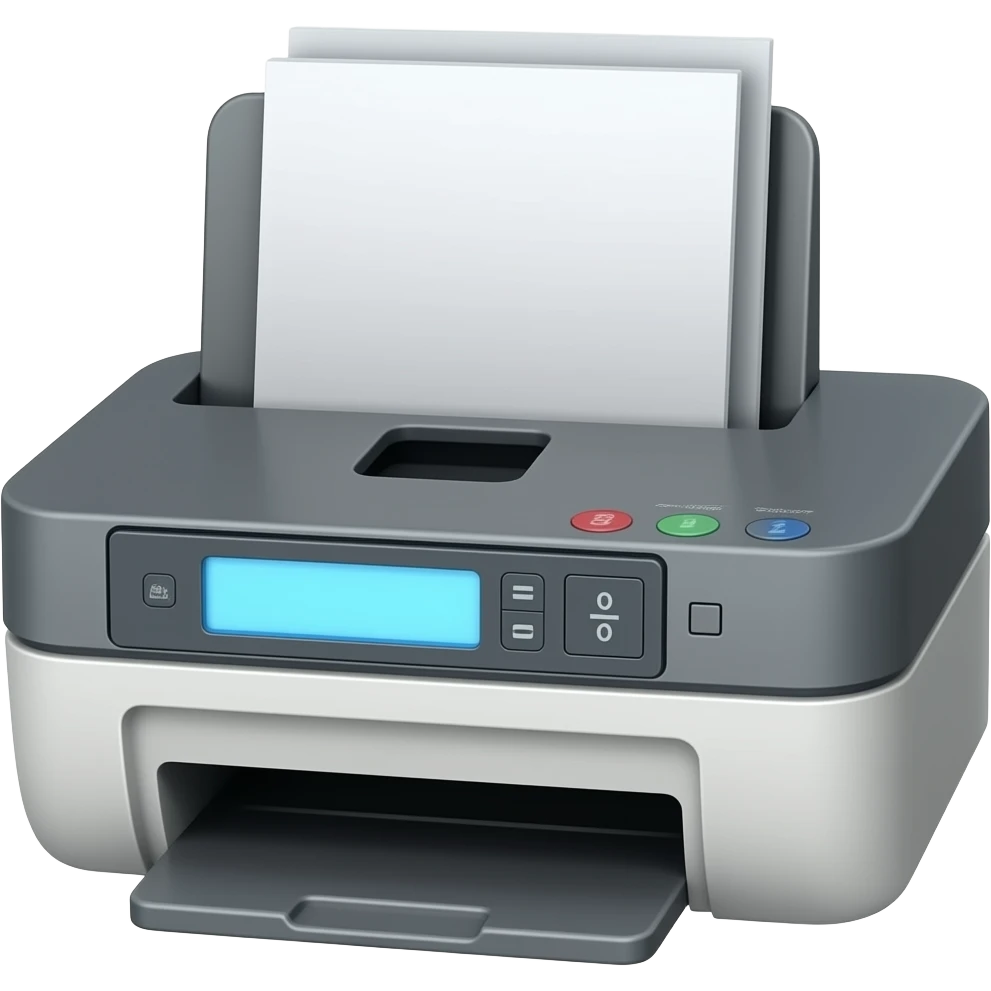 tóner de fotocopiadora emoji