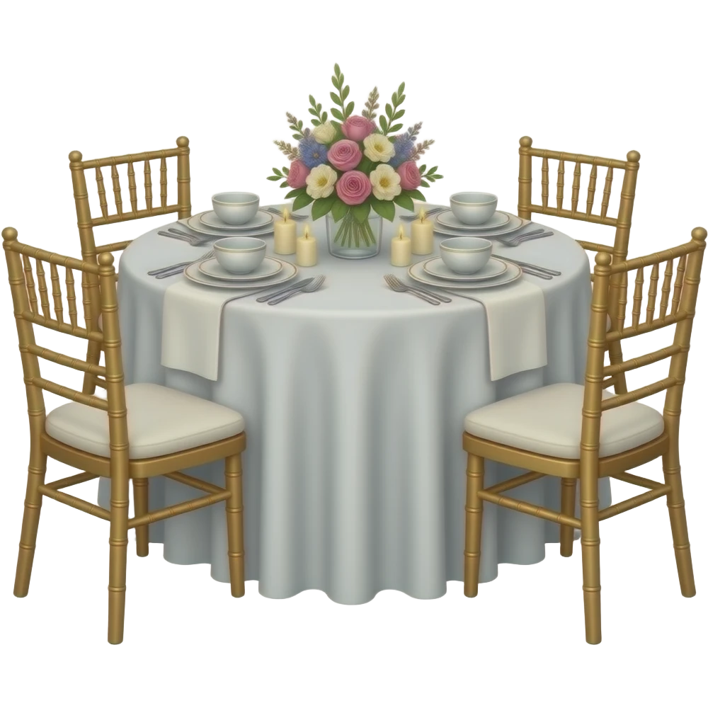 Flower banquet emoji