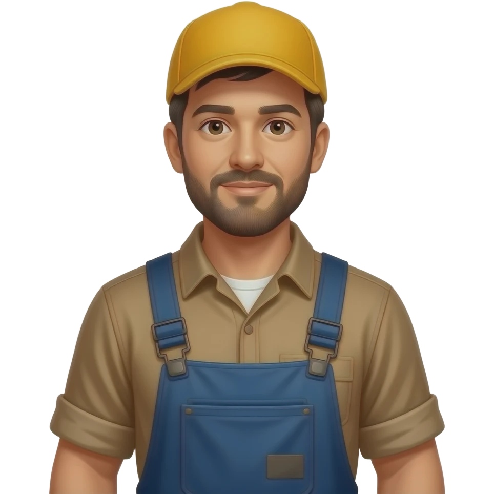 A worker in brown clothes, standing center, sharply illuminated. Background completely filled with a dense pattern of multiple overlapping stylized political flags: red, Republican tricolor (red, yellow, purple), and blue flags packed together. Graphic art style, intense contrast. emoji