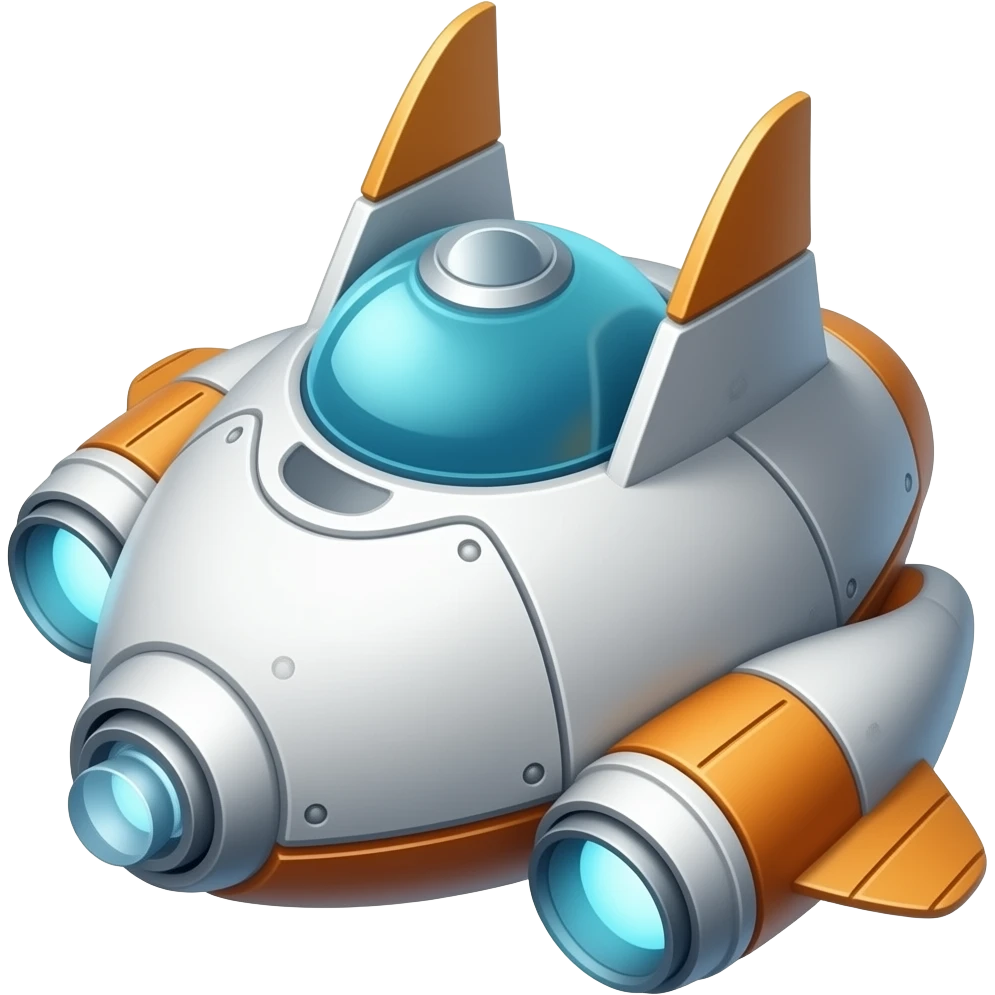 dragon ball z Space ship emoji