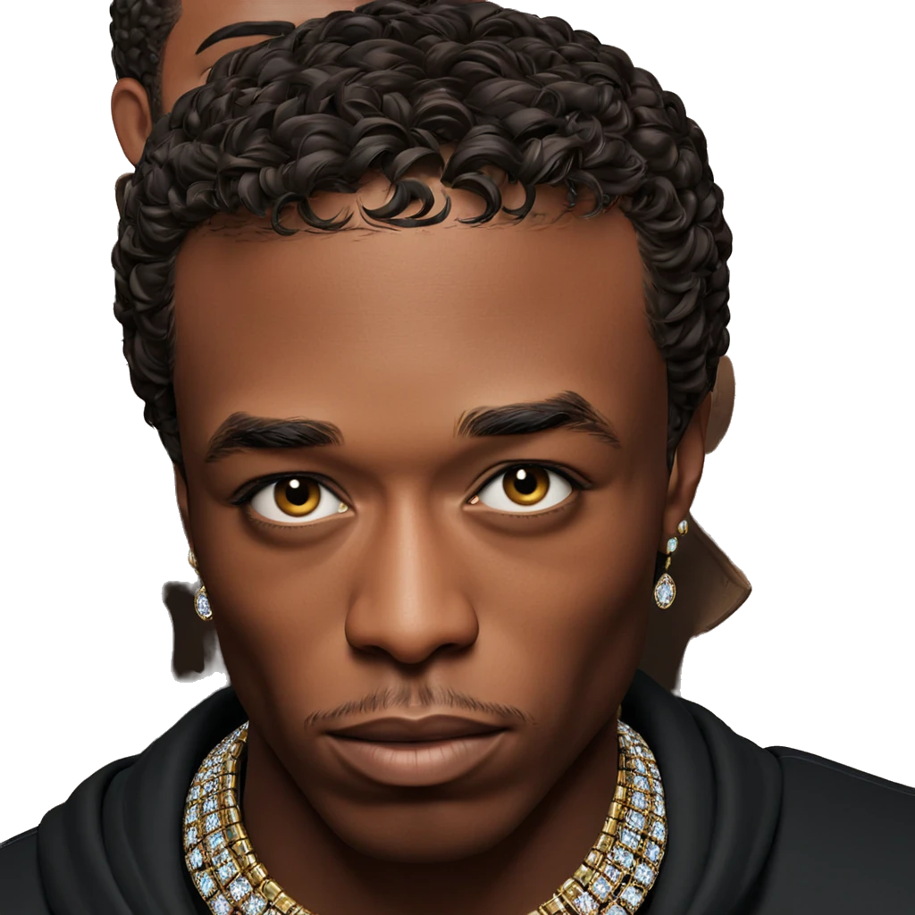 boys wearing jewelry portrait emoji