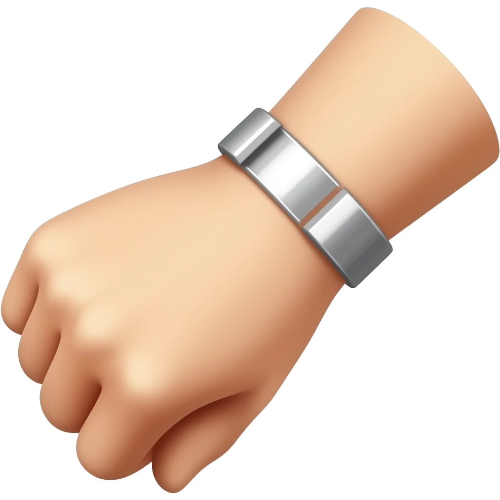 silver ring splint for hypermobile hands emoji