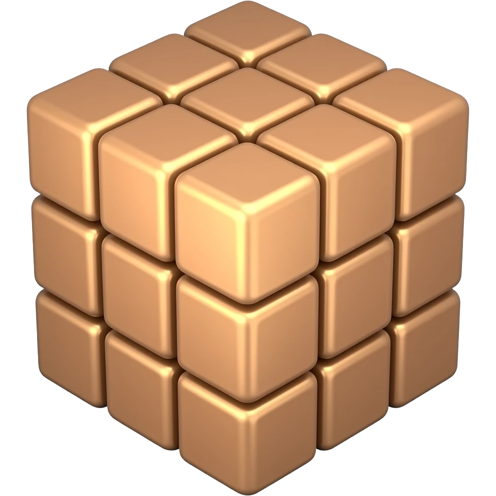 Pink gold rumikub emoji