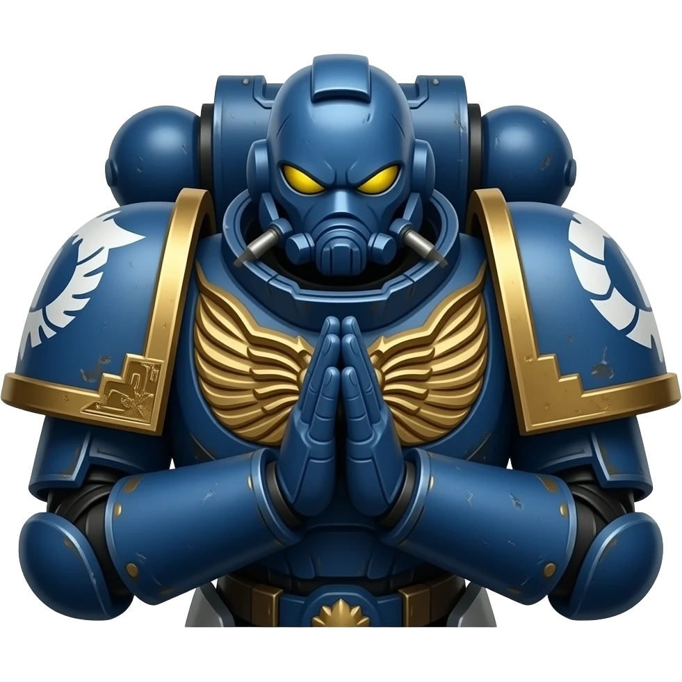 adeptus mechanicus pray to the front emoji