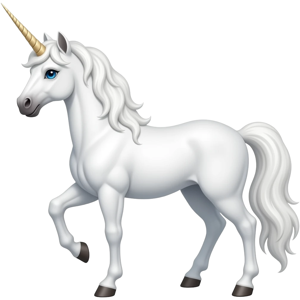 strong pegasus with blue eyes emoji