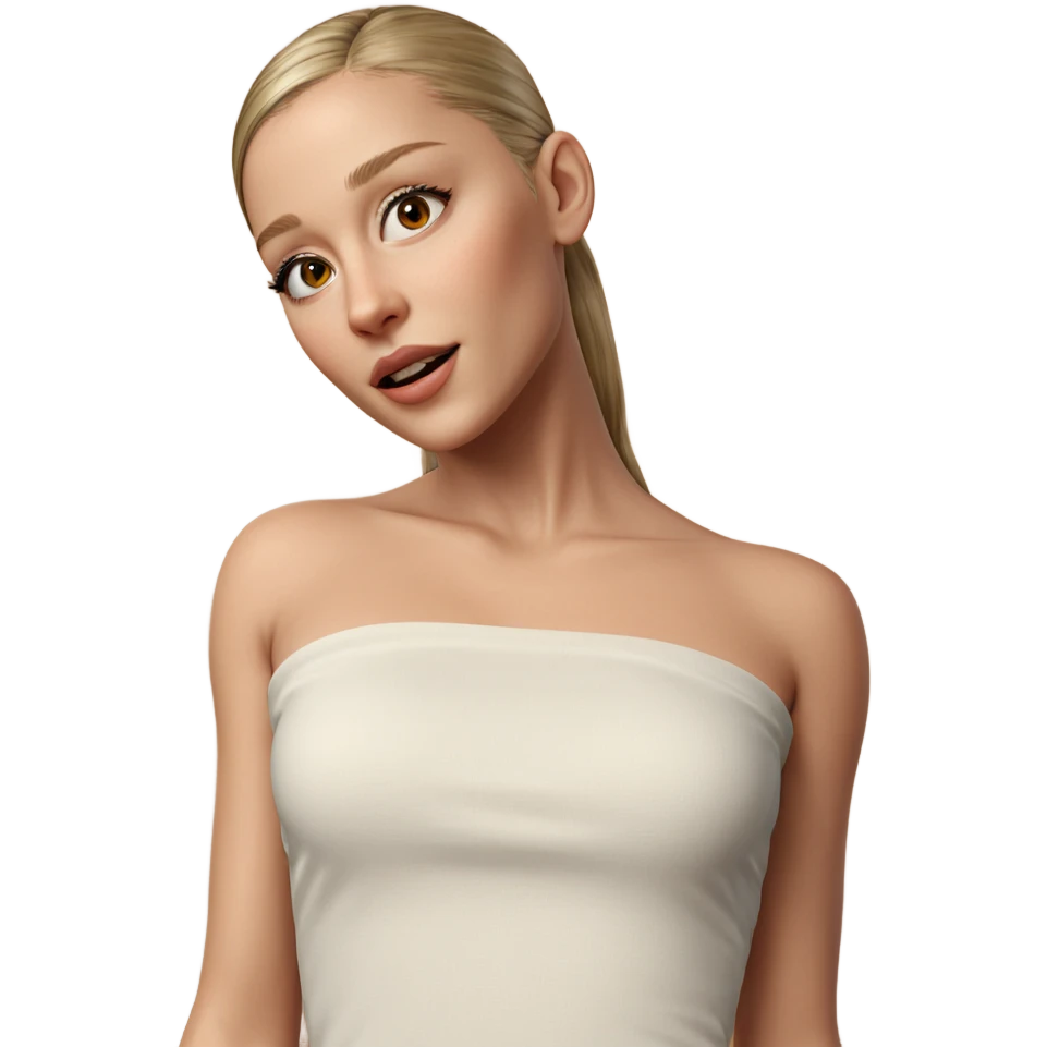 realistic portrait of a girl emoji