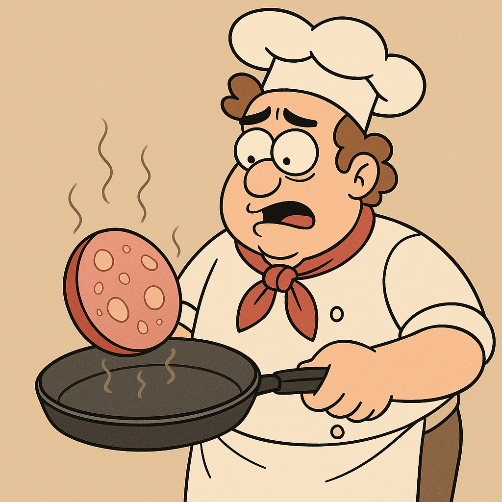  Mortadella frying pan  emoji