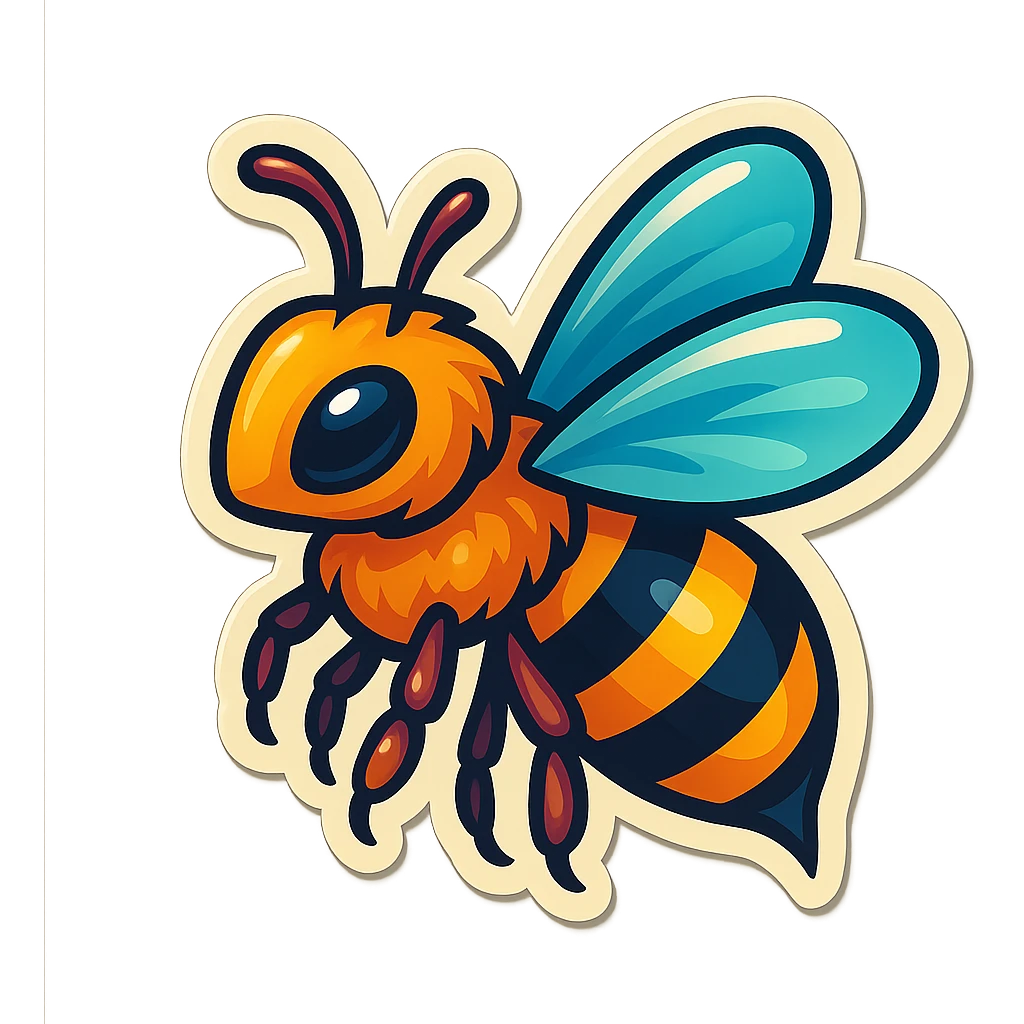 Bee emoji