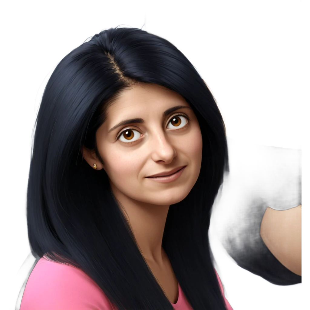 realistic portrait of girl emoji