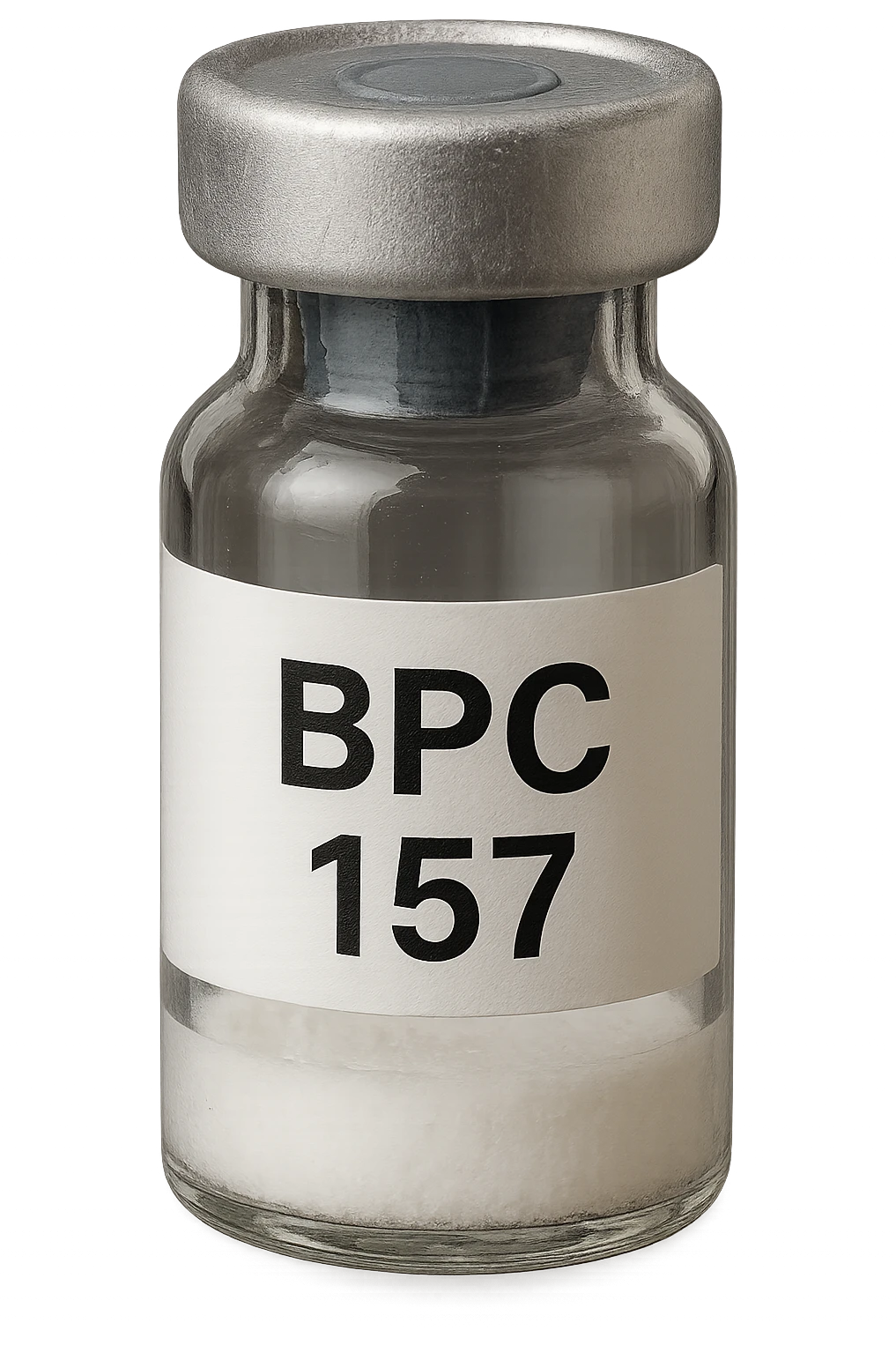 BOCCETTA DI FIALA MEDICA CON LA SCRITTA "BPC 157" SULL'ETICHETTA, iperrealistiche 4k emoji