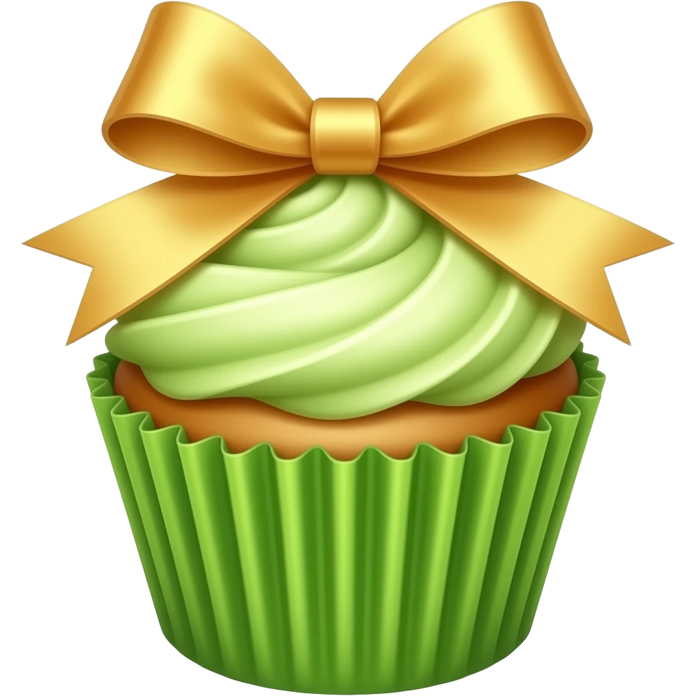 green muffin winner no frosting emoji