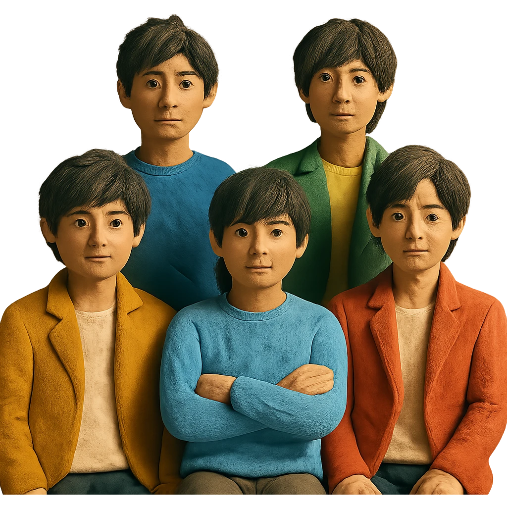 SS501 group portrait emoji