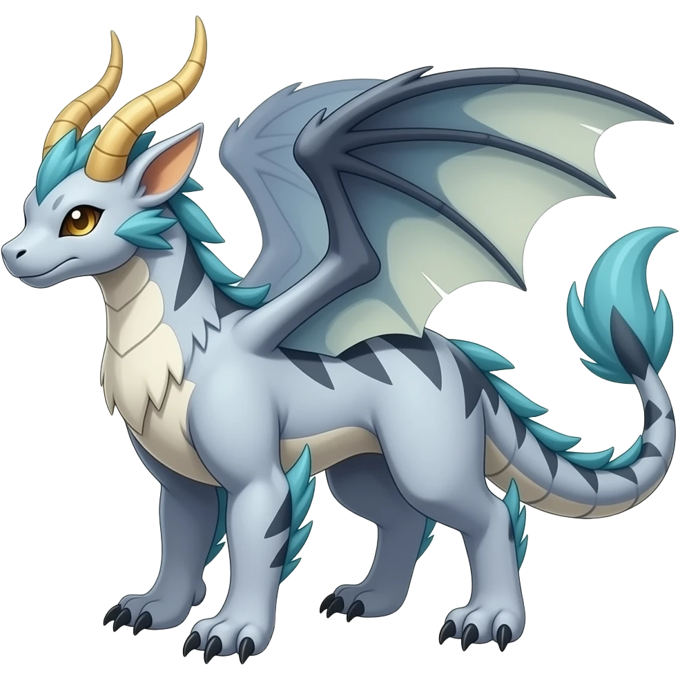 Chimera-Latios-Nargacuga-Silvally-Gryphon-fusion-hybrid-animal-creature with long ears emoji