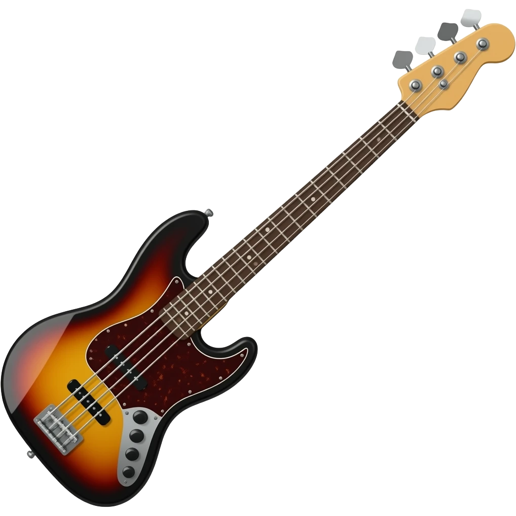 Bass guitar emoji