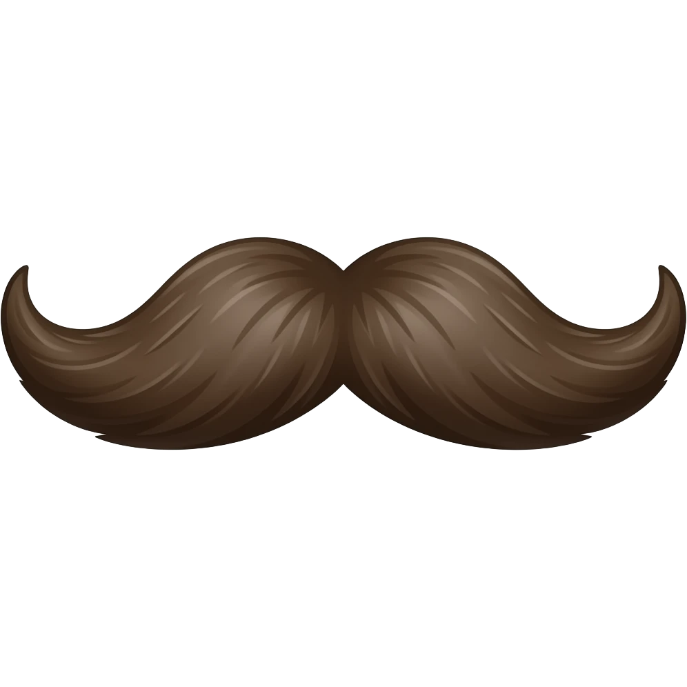 Gent's mustrack emoji