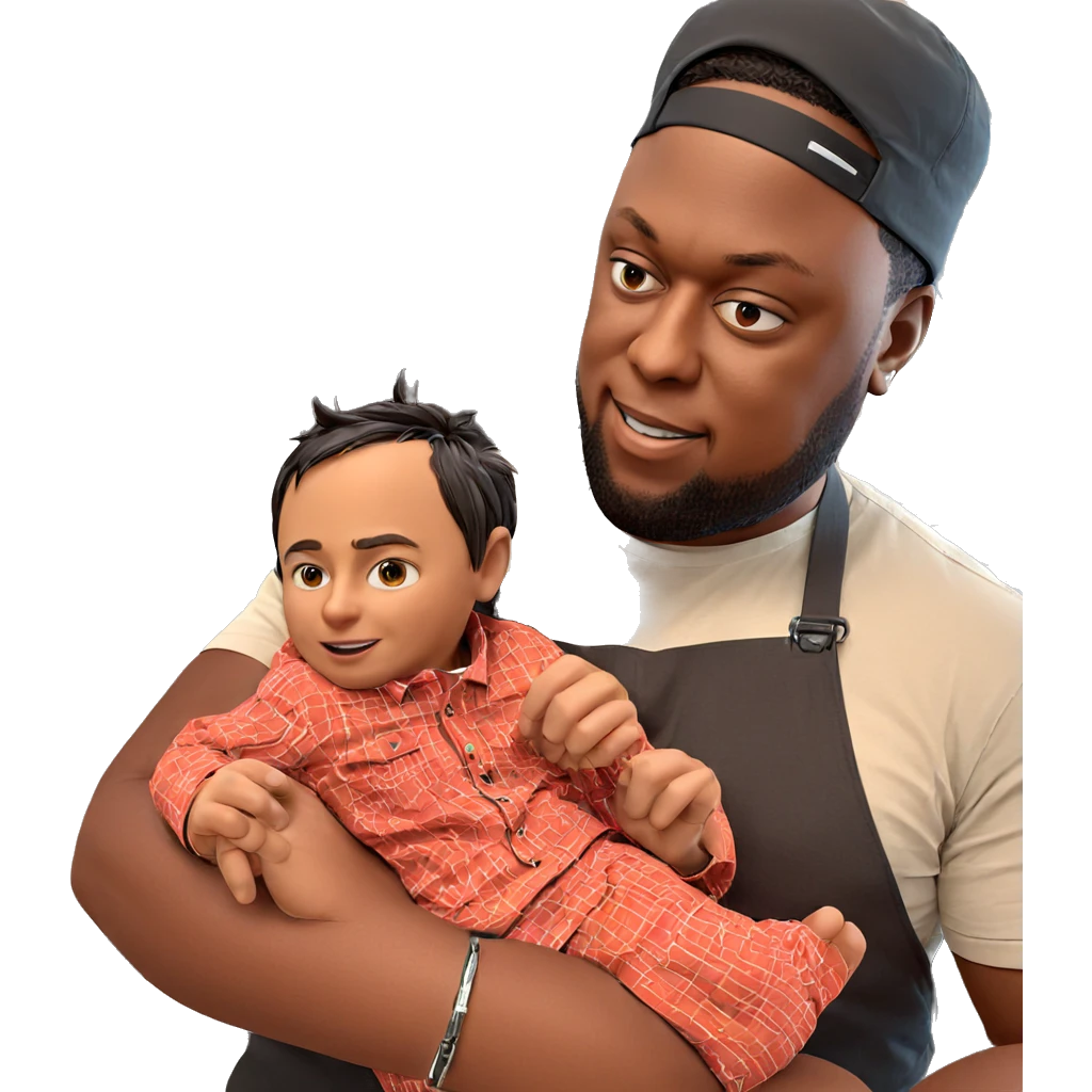 boys in stylish hats emoji