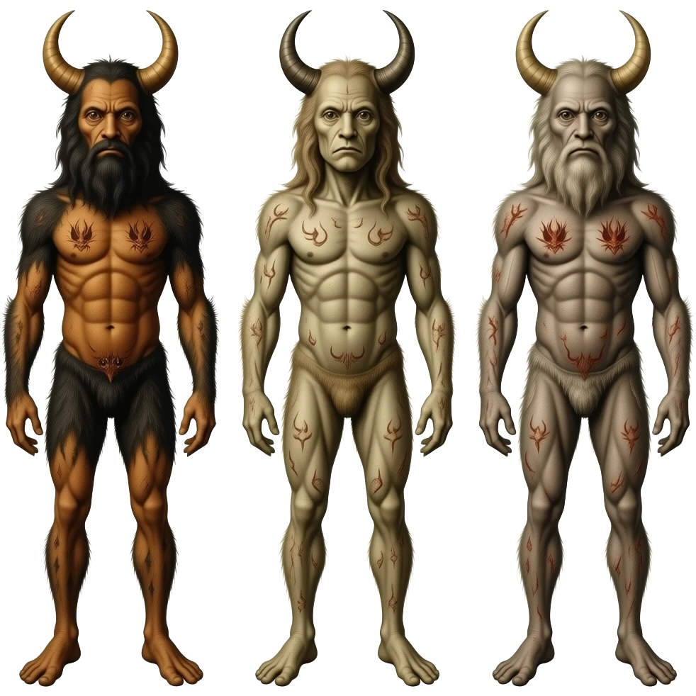 phantasmagoric creatures from Hieronymus Bosch's paintings from scenes of Hell emoji