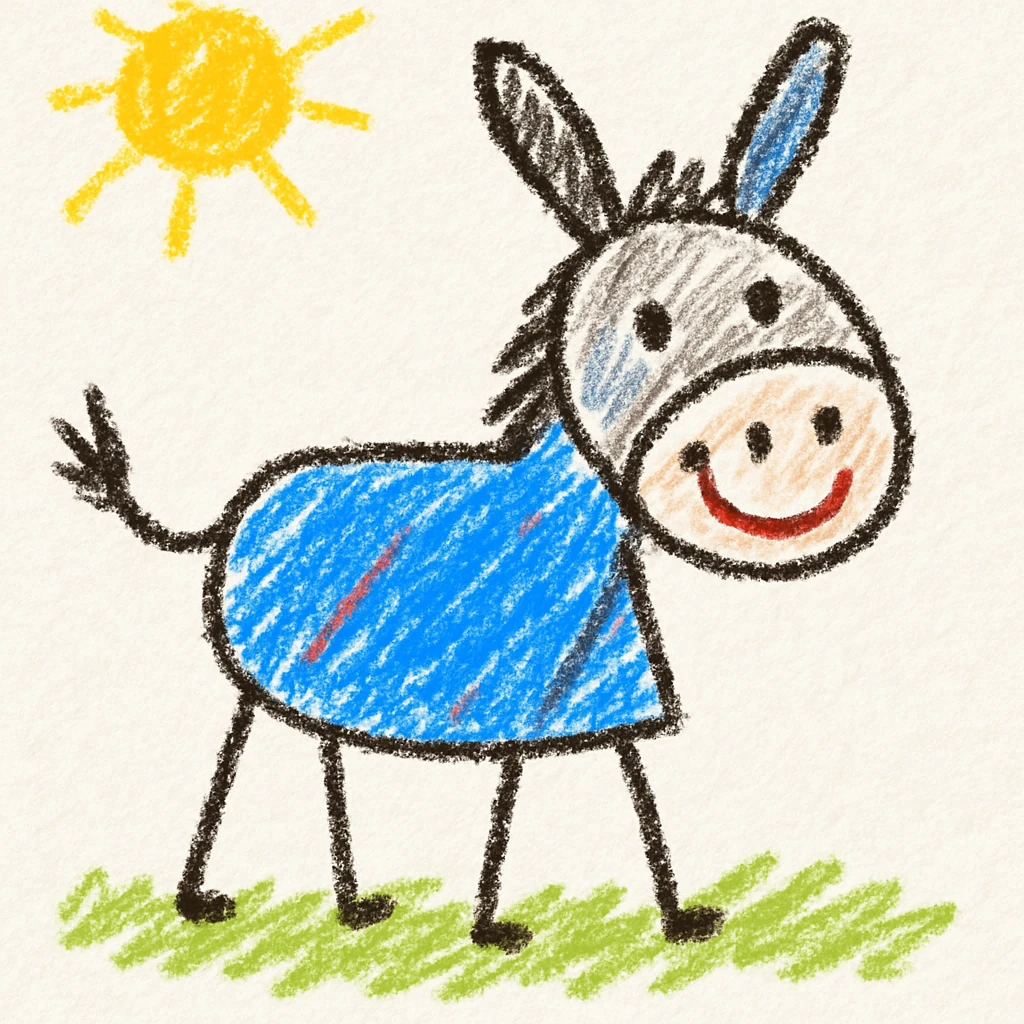 Donkey emoji