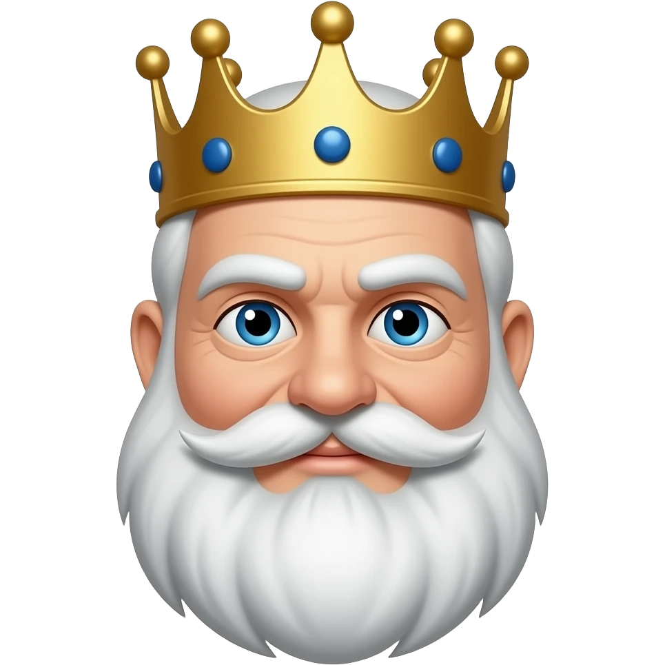 old king fat face emoji