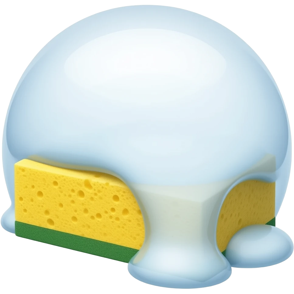 soap bubles sponge emoji