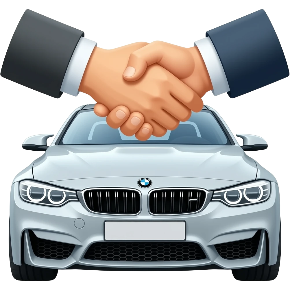 🤝+bmw emoji