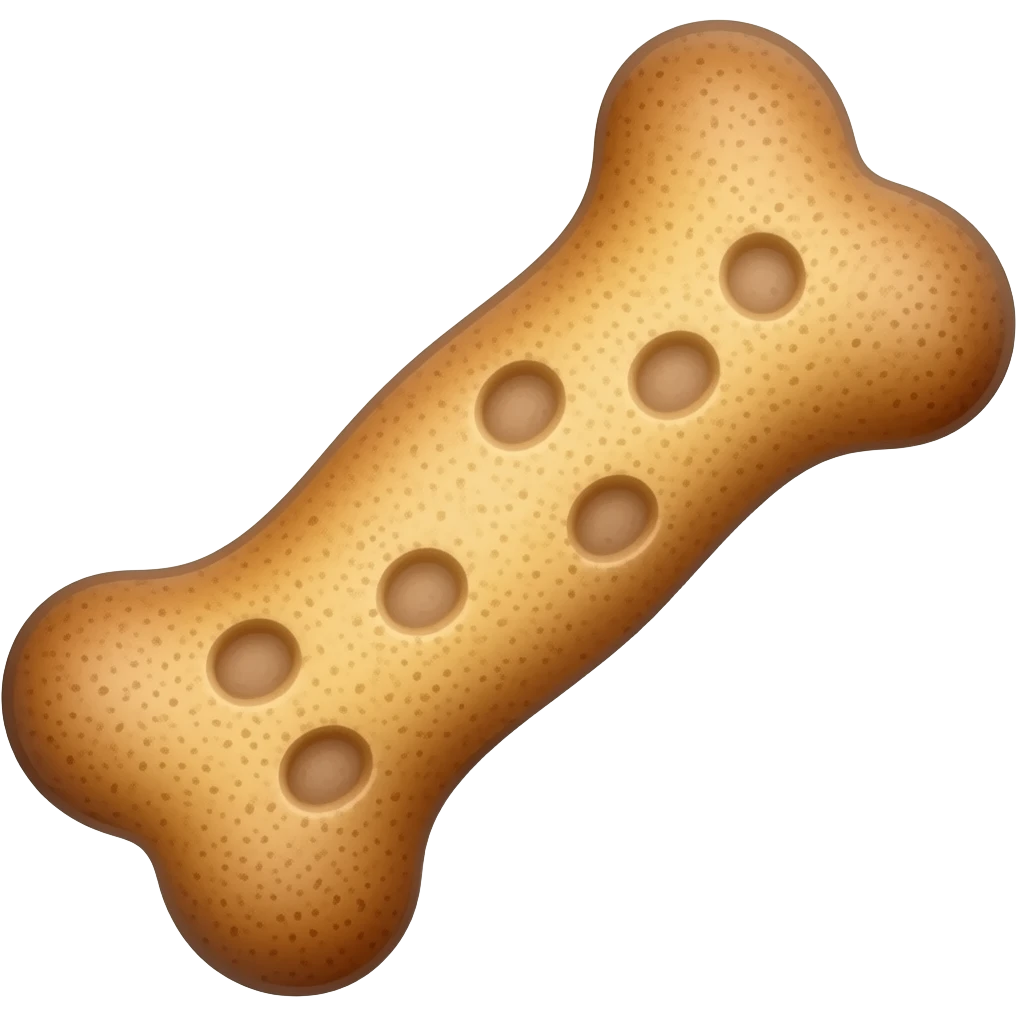 O Emoji de biscoito de cachorro emoji