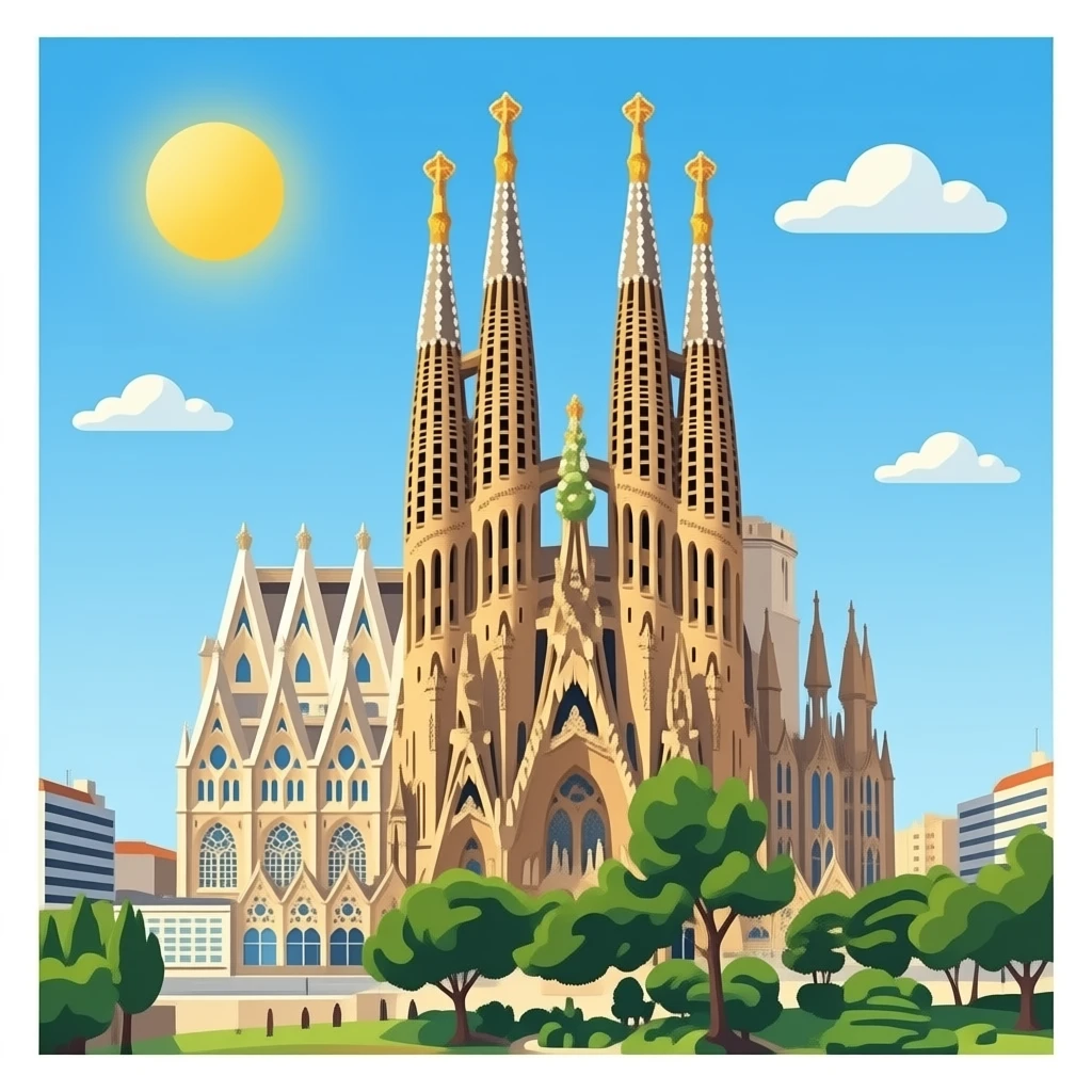 Sagrada Familia emoji