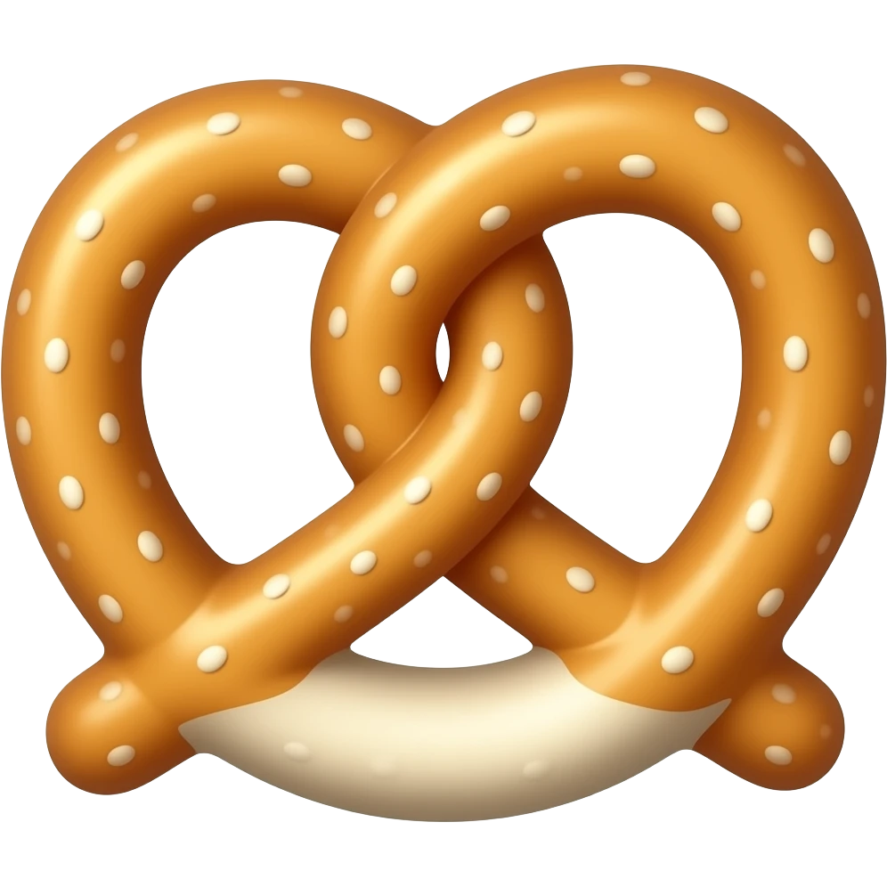 Pretzel emoji