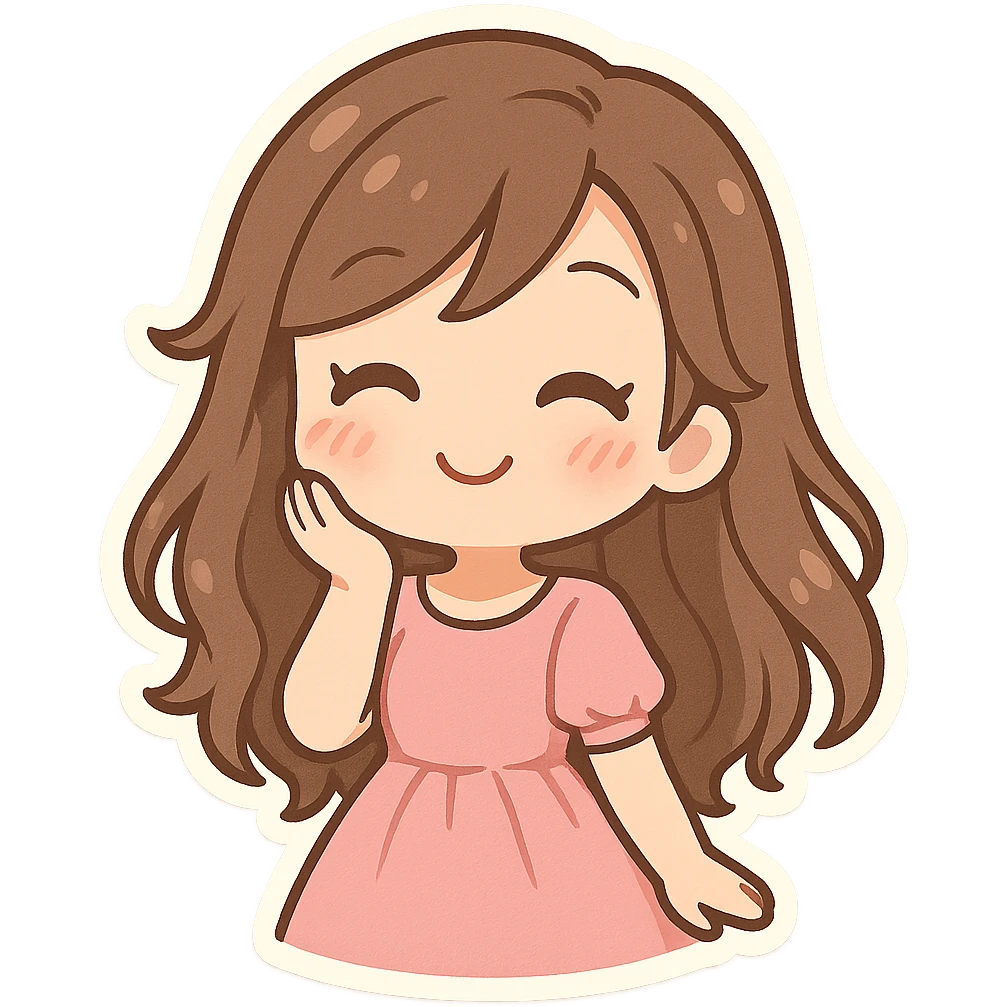 girly sticker emoji