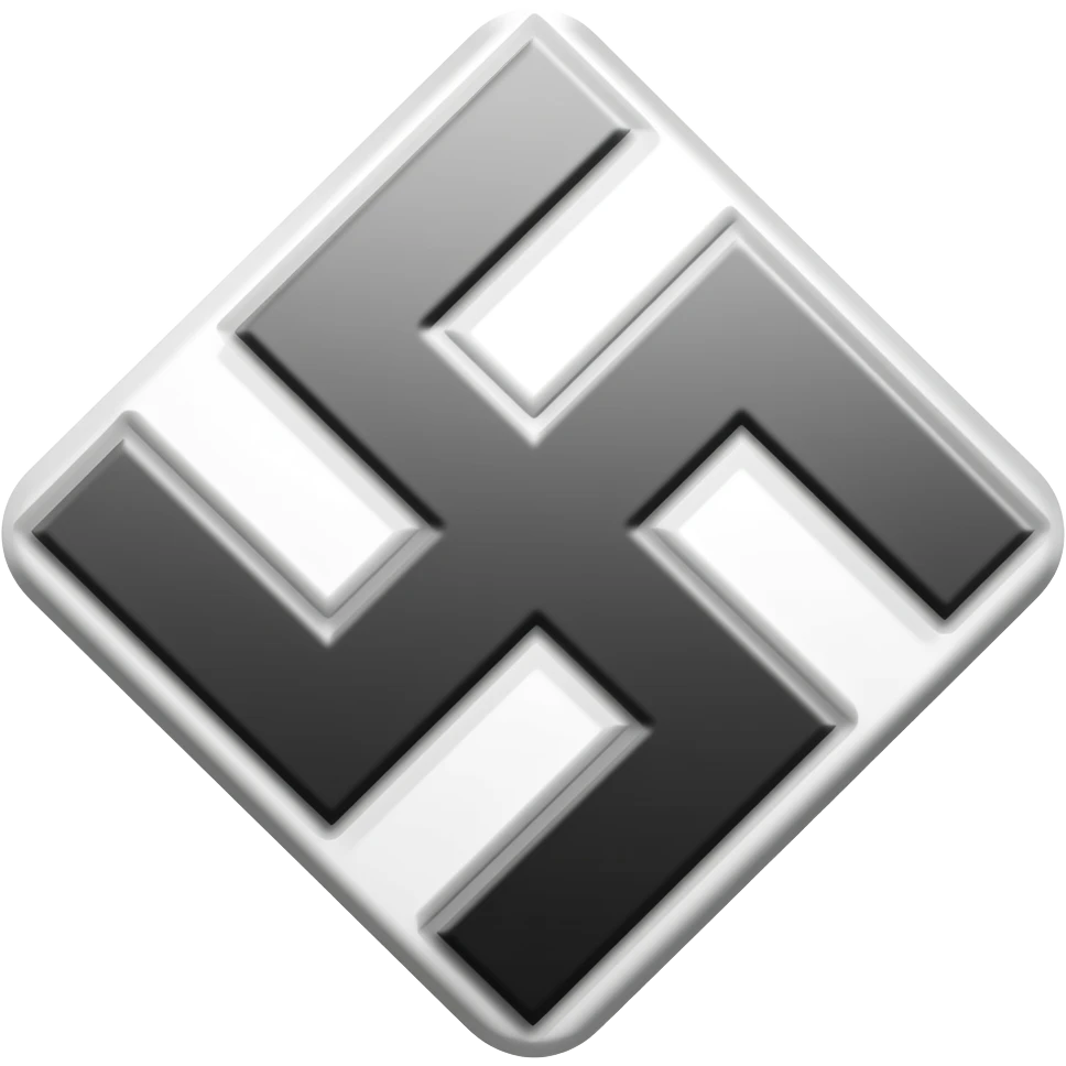 detailed german military symbol emoji