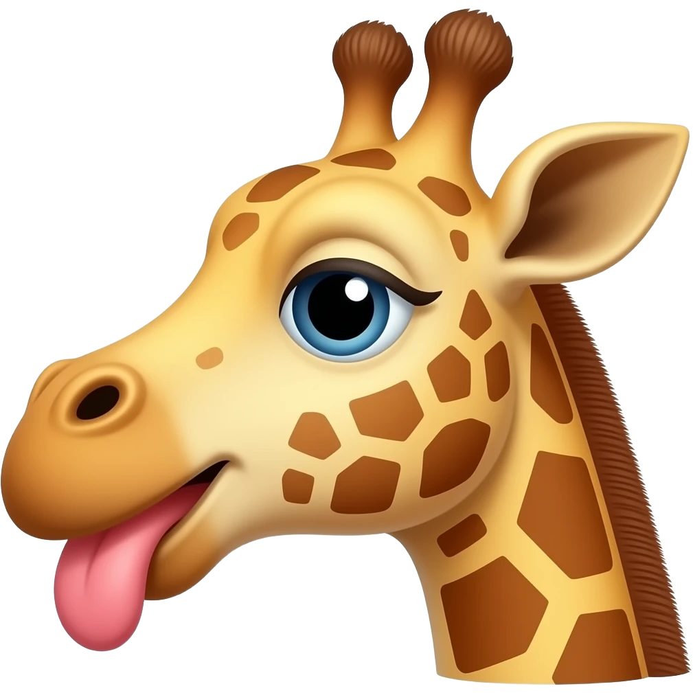 haz una girafa con polla emoji