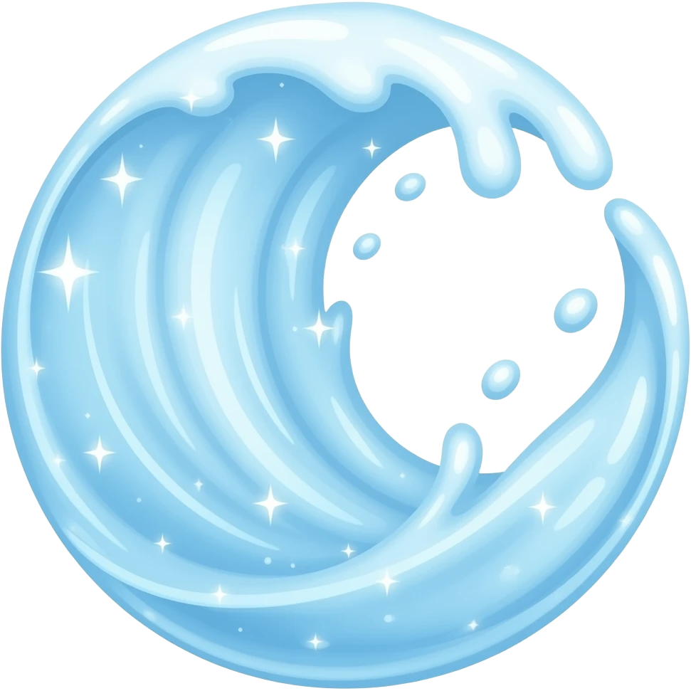 wave of magical water - show extra magic emoji