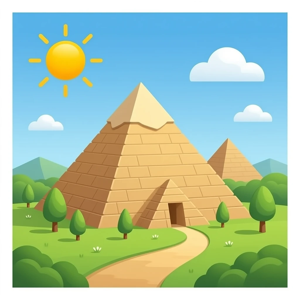 Pyramid emoji