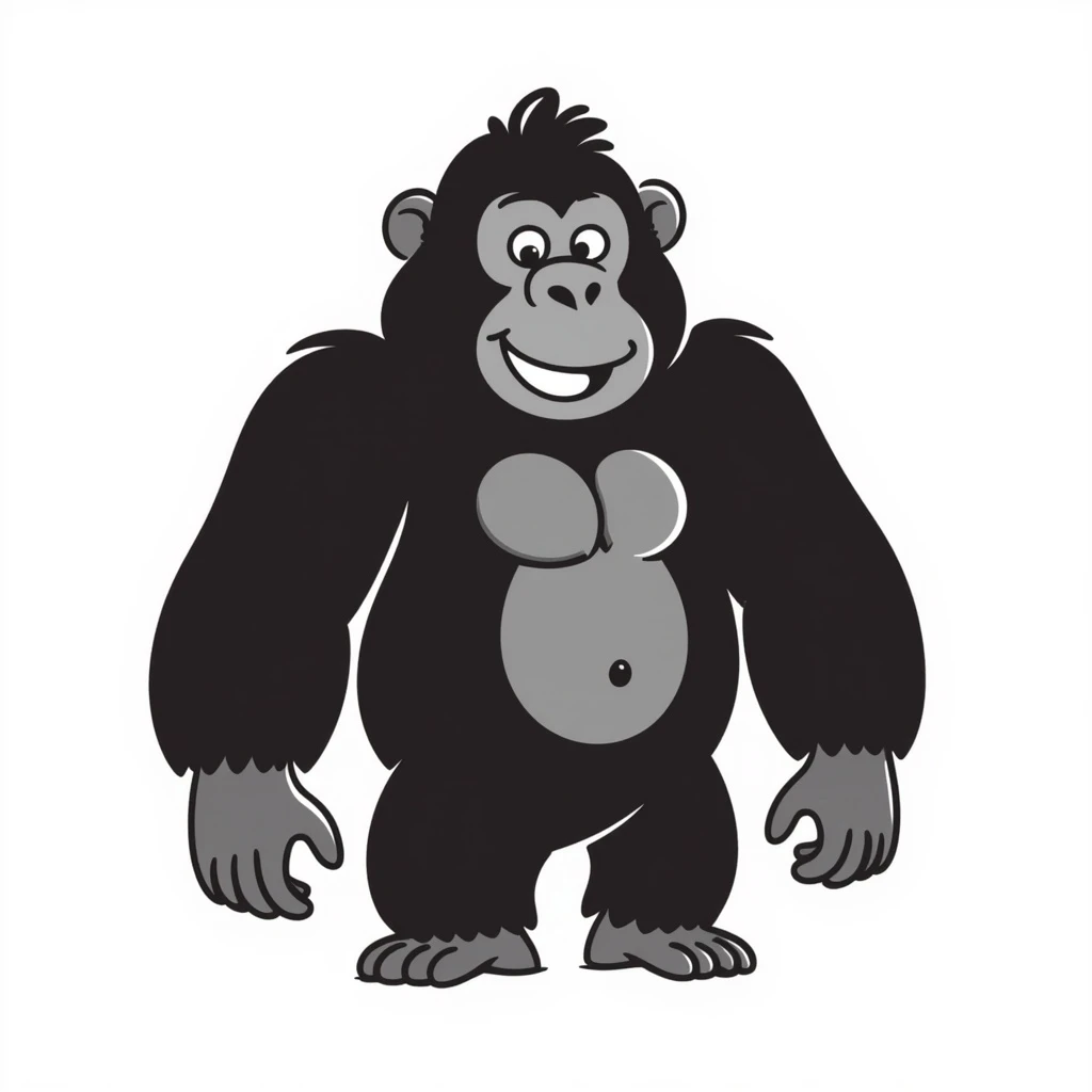 Gorilla emoji
