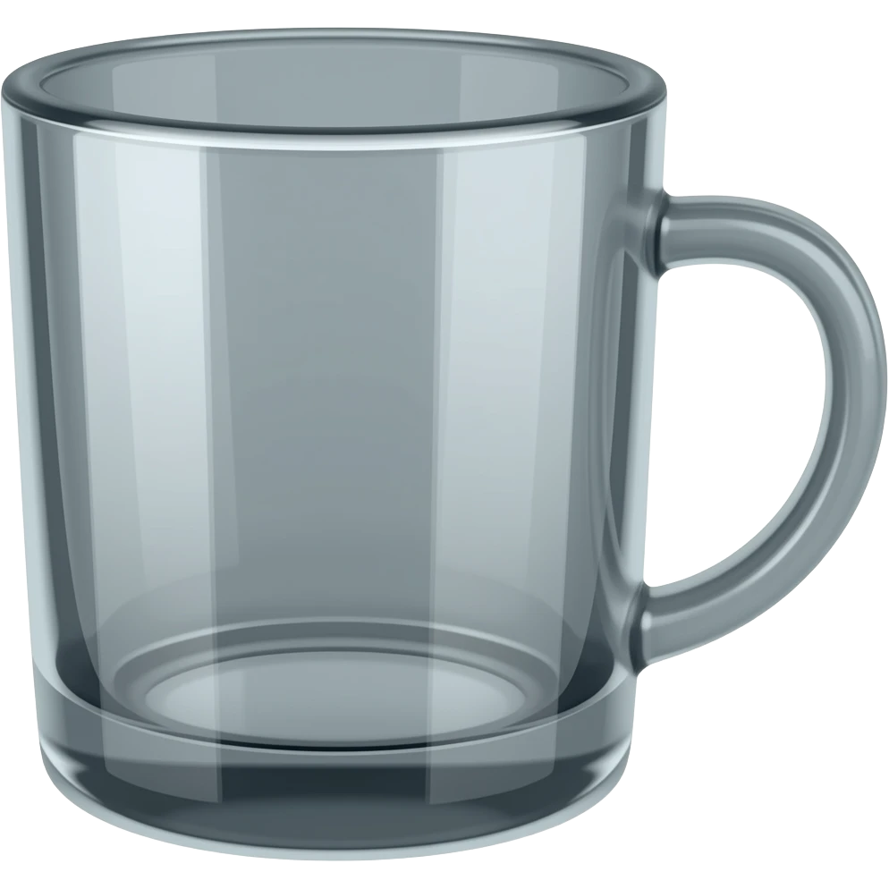 Glass and a metal cup emoji